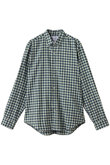 【MEN】FINBAR イタリアンコットン  ミニチェック シャツ フランク＆アイリーン/Frank＆Eileen