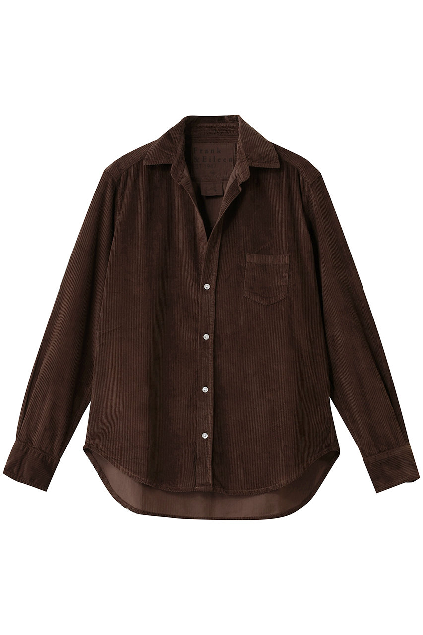 フランク＆アイリーン/Frank＆EileenのEILEEN イタリアンコーデュロイ シャツ(ブラウン/4210700242)
