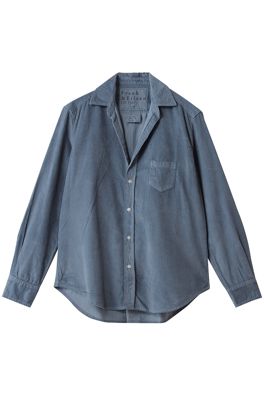 フランク＆アイリーン/Frank＆EileenのEILEEN イタリアンコーデュロイ シャツ(ブルー/4210700242)