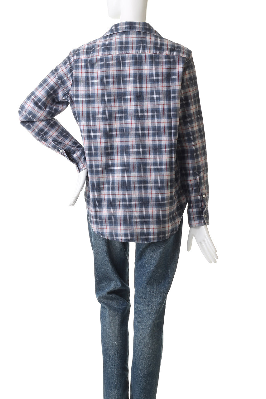 フランクアンドアイリーン Frank&amp;Eileen ブルーチェックシャツ XS Frank&Eileen（フランクアンドアイリーン） 【FINAL SALE