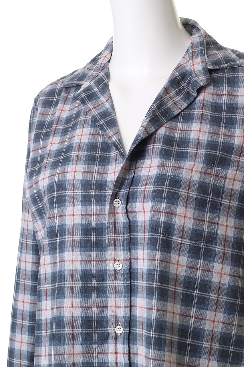 フランク&アイリーン EILEEN ブルーチェック シャツ