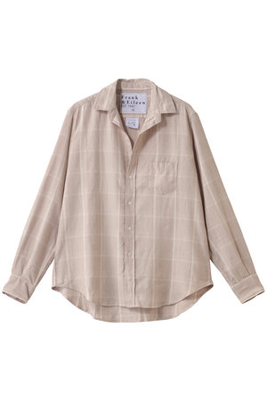 フランク＆アイリーン/Frank＆EileenのEILEEN イタリアンコットン ナチュラルチェック シャツ(110400/110403)