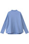 EFFIE TRIPLE FLEECE モックネックロングスリーブカットソー フランク＆アイリーン/Frank＆Eileen ライトブルー
