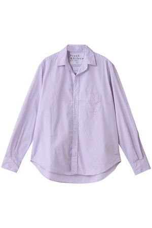 フランク＆アイリーン/Frank＆EileenのEILEEN イタリアンコットン パープルシャツ(110300/110301)