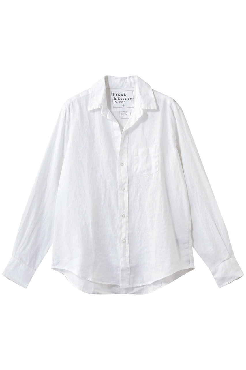 フランク＆アイリーン/Frank＆EileenのEILEEN ウォッシュドリネン シャツ(ホワイト/4310700050)