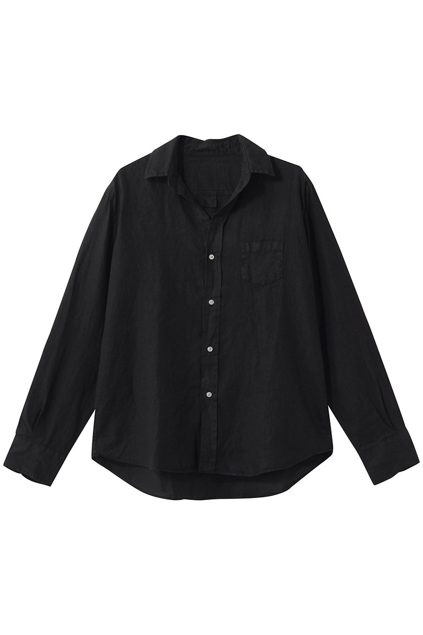 フランク＆アイリーン/Frank＆EileenのEILEEN ウォッシュドリネン シャツ(ブラック/4310700050)