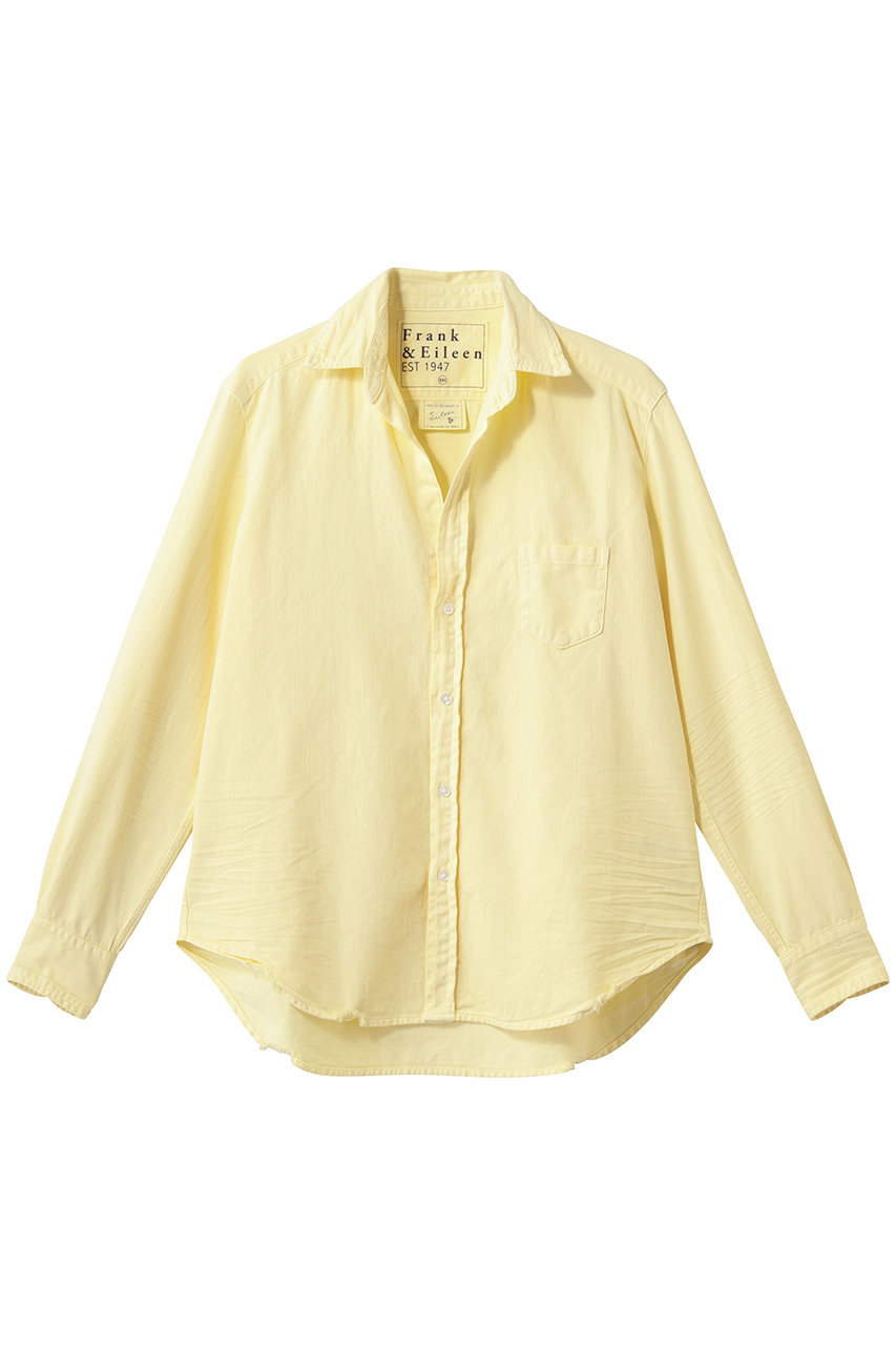 フランク＆アイリーン/Frank＆EileenのEILEEN イタリアンフェイマスカラーデニム シャツ(イエロー/4310700127)