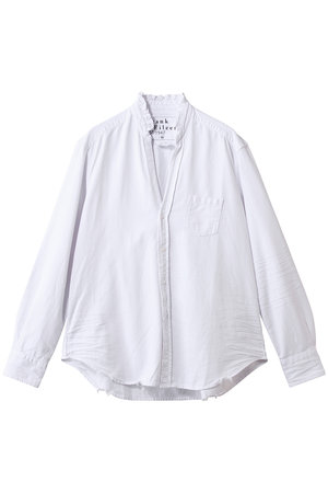 フランク＆アイリーン/Frank＆EileenのRUFFL EILEEN イタリアンフェイマスデニム フリルカラー シャツ