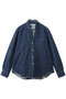 RUFFL EILEEN イタリアンフェイマスデニム フリルカラー シャツ フランク＆アイリーン/Frank＆Eileen ローインディゴ