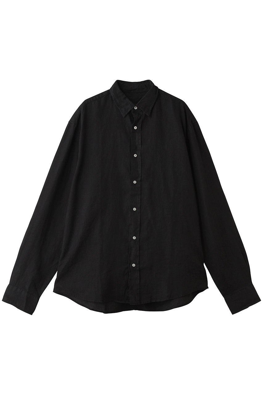 フランク＆アイリーン/Frank＆Eileenの【MEN】 FINBAR ウォッシュドリネン シャツ(ブラック/4320700002)