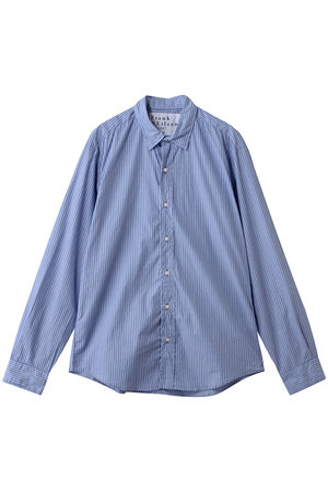 フランク＆アイリーン/Frank＆Eileenの【MEN】 FINBAR イタリアンコットン ブルーストライプ シャツ(110400/110403)