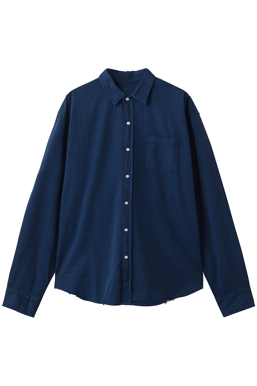 フランク＆アイリーン/Frank＆Eileenの【MEN】 LUKE イタリアンフェイマスカラーデニム シャツ(ネイビー/4320700039)