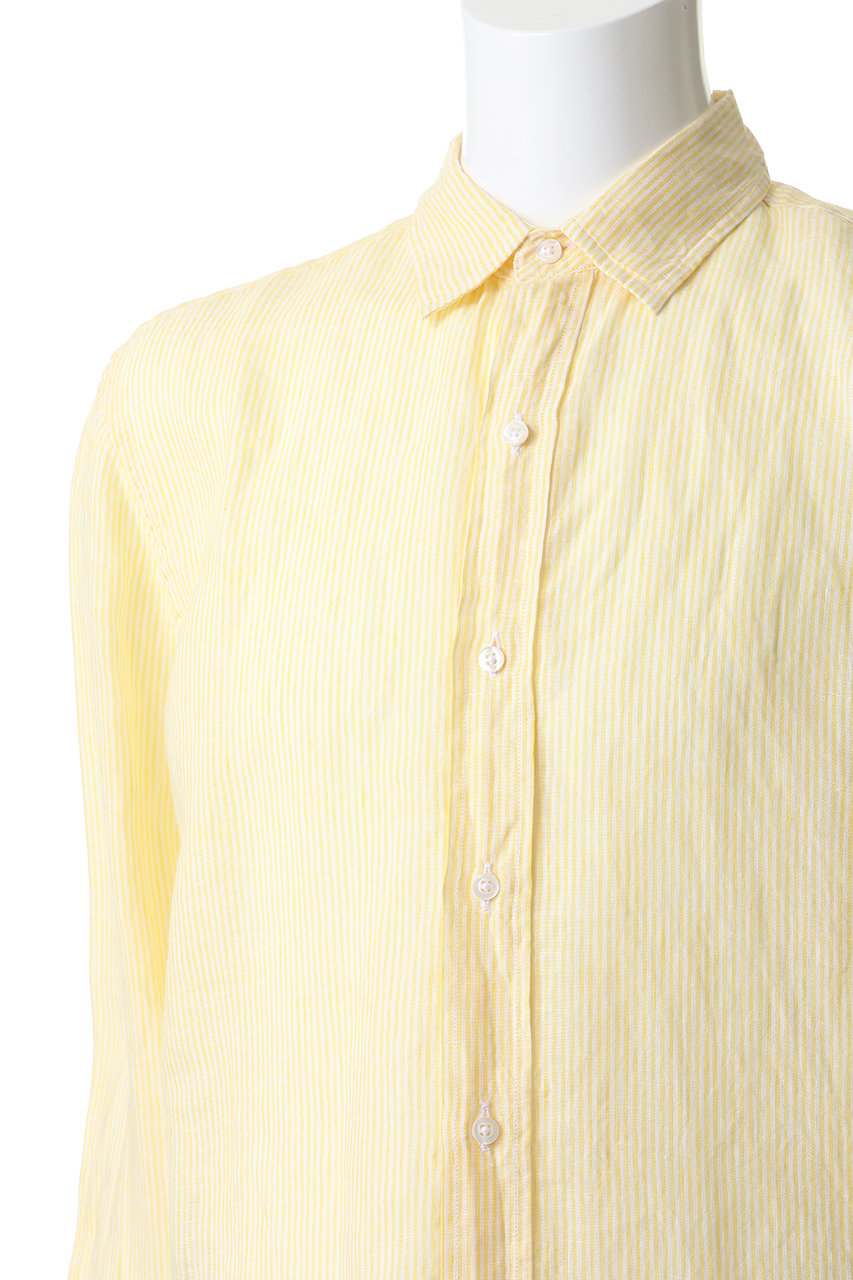 美品 フランク＆アイリーン 24SS FINBAR リネンシャツ M 黄色 Frank＆Eileen(フランク＆アイリーン)｜【MEN】 FINBAR イタリアン
