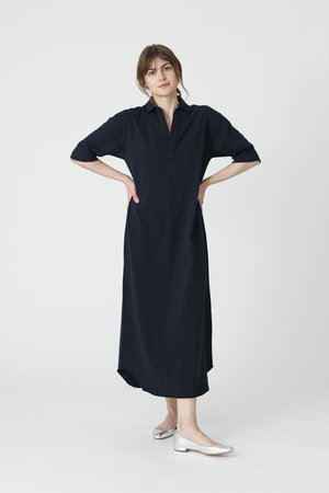 フランク＆アイリーン/Frank＆EileenのLAB VINTAGE JERSEY EMMA マキシ ポロワンピース(110500/110502)