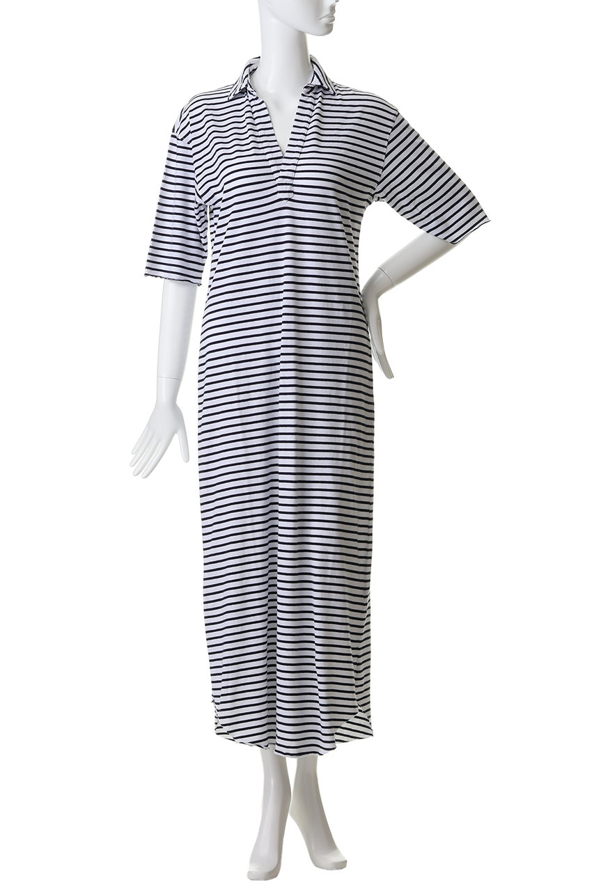 archivio ポロワンピース 36 ホワイト Frank＆Eileen(フランク＆アイリーン)｜LAB VINTAGE JERSEY EMMA