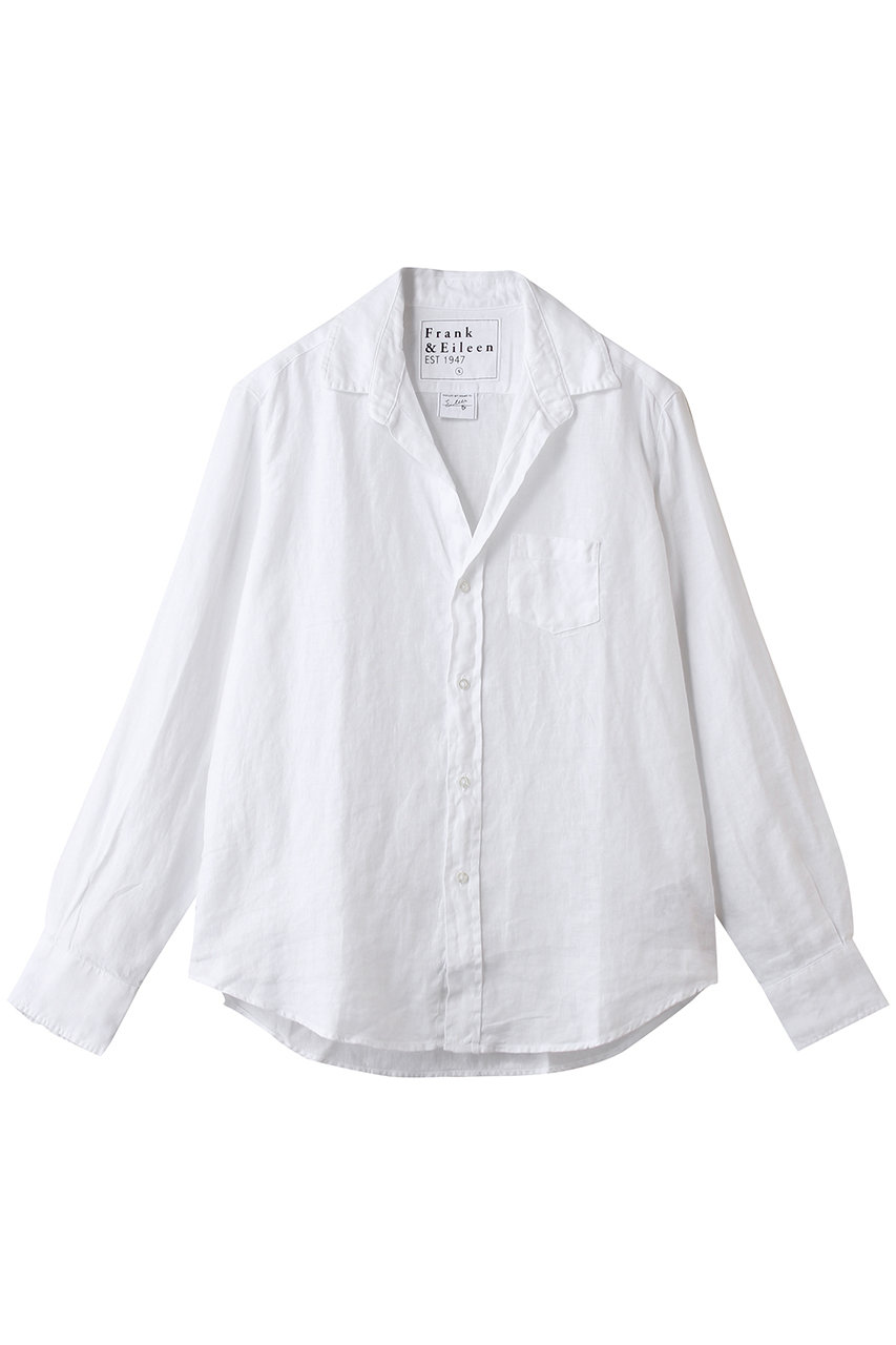 フランク＆アイリーン/Frank＆EileenのEILEEN ウォッシュドリネン シャツ(ホワイト/4310700548)