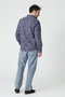 【MEN】 FINBAR イタリアンコットン ネイビーブロッサム シャツ フランク＆アイリーン/Frank＆Eileen