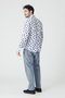【MEN】 FINBAR イタリアンコットン ネイビーフローラル シャツ フランク＆アイリーン/Frank＆Eileen
