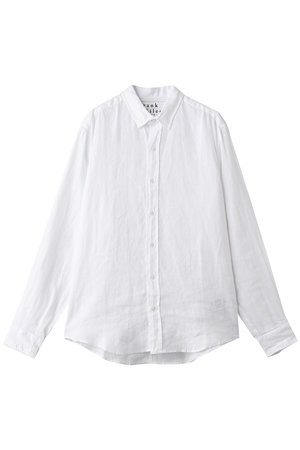 フランク＆アイリーン/Frank＆Eileenの【MEN】 FINBAR イタリアンリネン ホワイト シャツ(110400/110403)