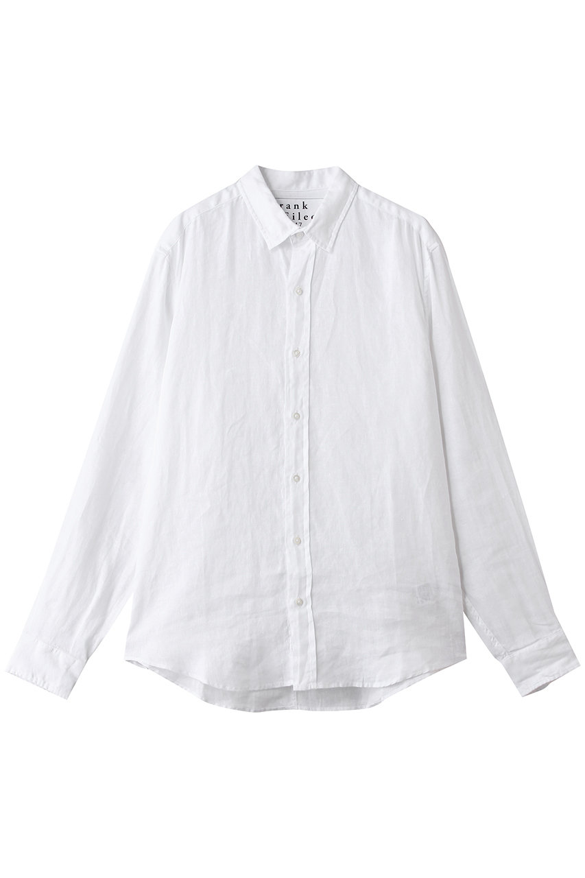 フランク＆アイリーン/Frank＆Eileenの【MEN】 FINBAR イタリアンリネン ホワイト シャツ(ホワイト/4320700186)