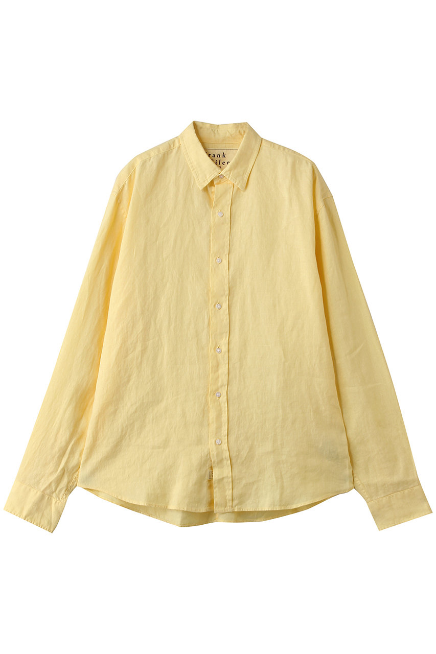 フランク＆アイリーン/Frank＆Eileenの【MEN】 FINBAR ウォッシュドリネン シャツ(イエロー/4320700194)