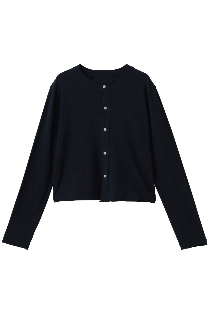 Frank＆Eileen VINTAGE JERSEY カットソーカーディガン (ネイビー, S) フランク＆アイリーン ELLE SHOP