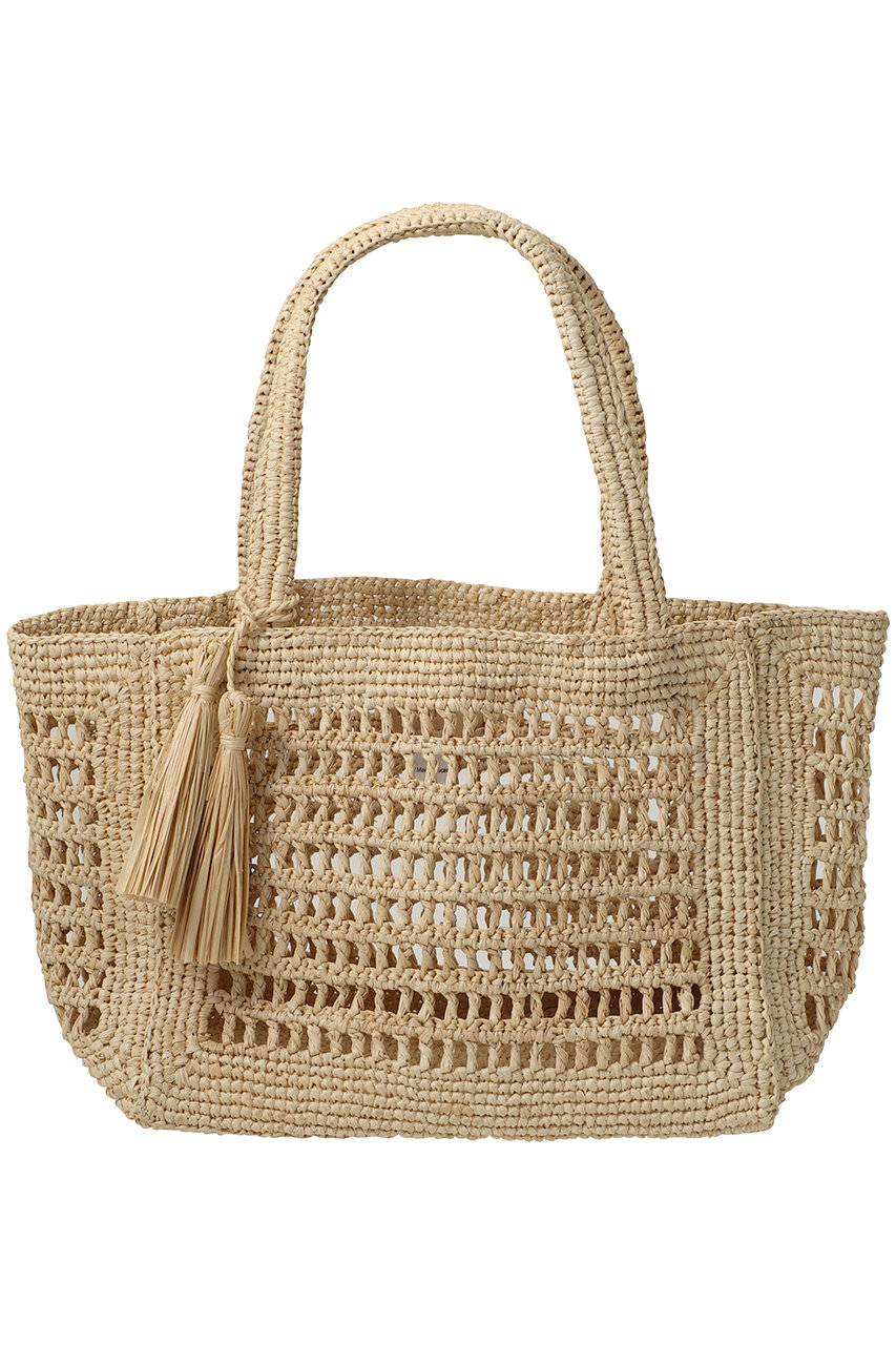 メゾン・エヌ・アッシュ・パリ/MAISON N.H PARISのANNABELLE PETIT カゴバッグ(ナチュラル/PO1R03B045)