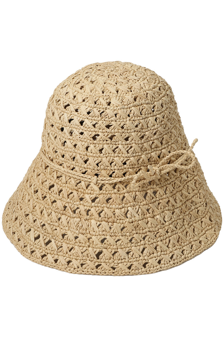 【美品】Plage 【MAISON N.H PARIS】 ハット 新品【MAISON NH PARIS/メゾンエヌアッシュパリ】ラフィアハット