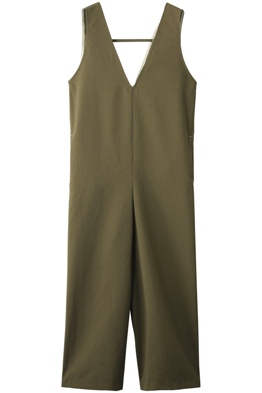 SALE 【50%OFF】 ROSE BUD ローズバッド 【CREOLME】Vネックオールインワン カーキ