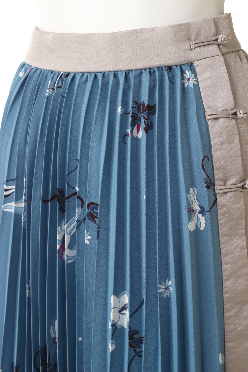 Rose Bud ローズバッド オリエンタルプリントスカート ブラック の通販 Elleshop エル ショップ