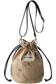【OUTDOOR PRODUCTS】【ROSE BUD別注】スタッズ付き巾着バッグ