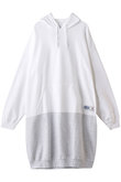 【COSBY】フード付きツートンカラーワンピース