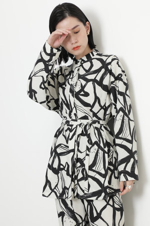 バンドカラーシャツ