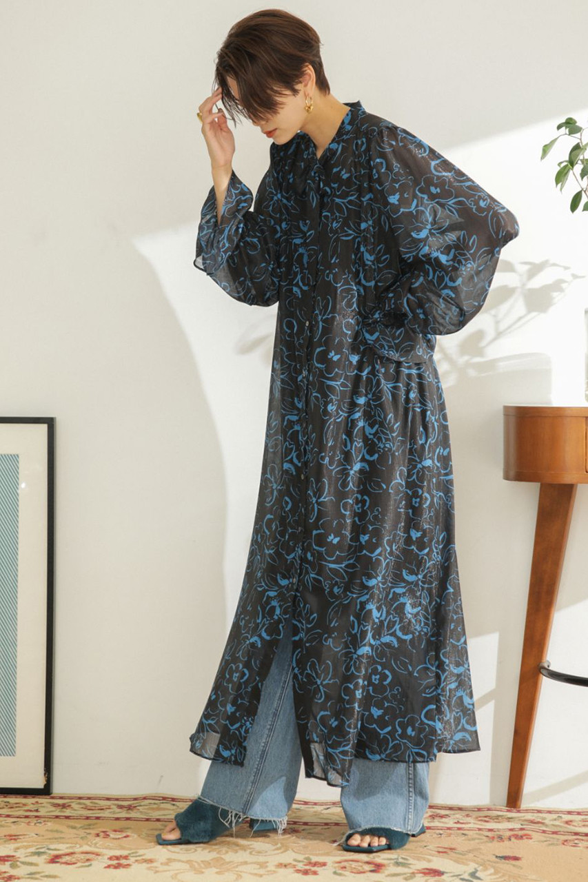 Rose Bud ローズバッド フラワープリントワンピース ブラック の通販 Elleshop エル ショップ Rose Bud ローズバッド フラワープリントワンピース ブラック の通販 Elleshop エル ショップ