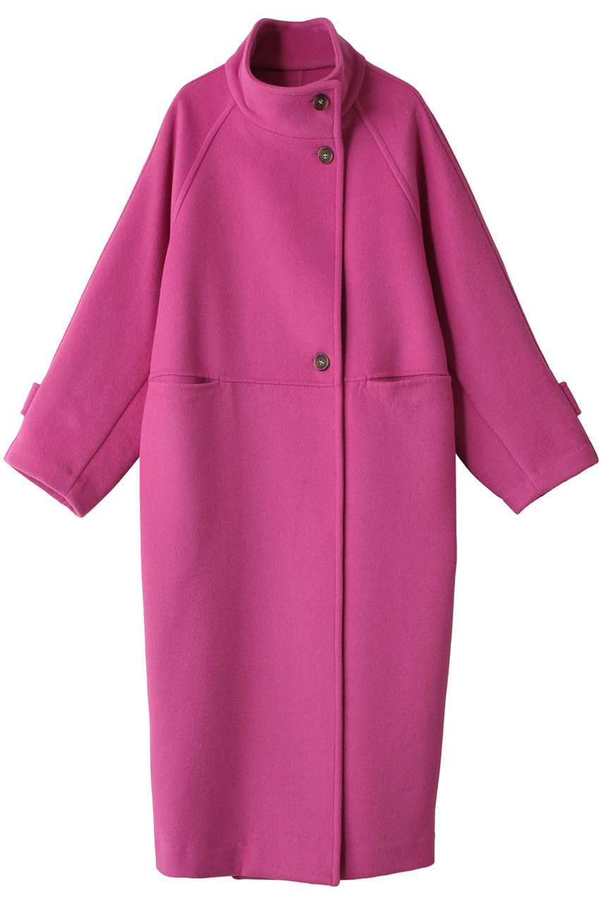 スタンドカラーコート