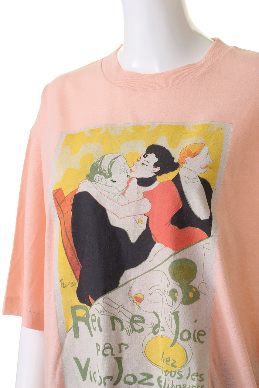 ROSE BUD(ローズバッド)｜【CREOLME】アートグラフィックTシャツ/ブラック の通販｜ELLESHOP・(エル・ショップ)