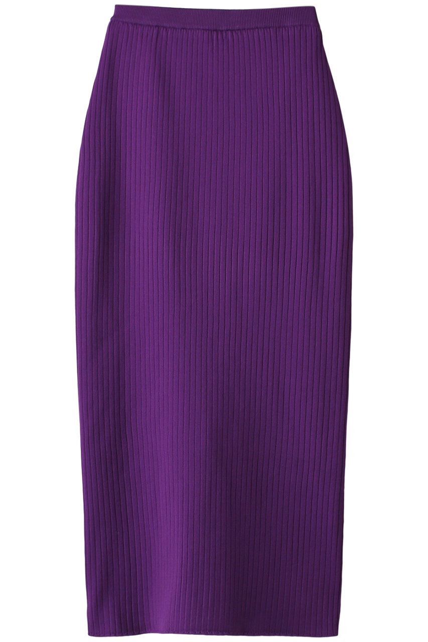 ROSE BUD リブニットスカート (パープル、 S) ローズバッド 12650円（税込）