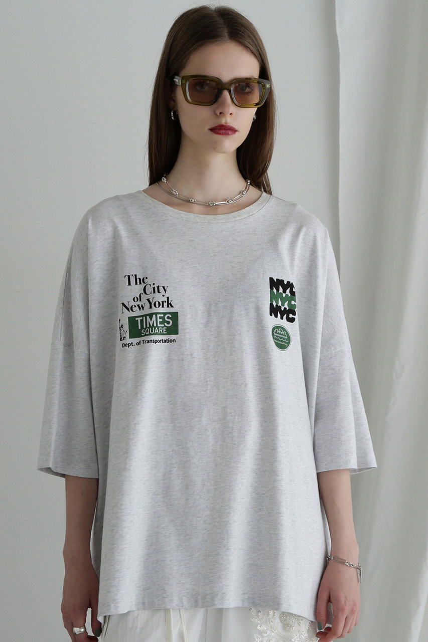 ローズバッド/ROSE BUDの【予約販売】NYCビッグTシャツ(グレー/6004213187)