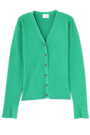 ローズバッド/ROSE BUDのベーシックリブカーディガン