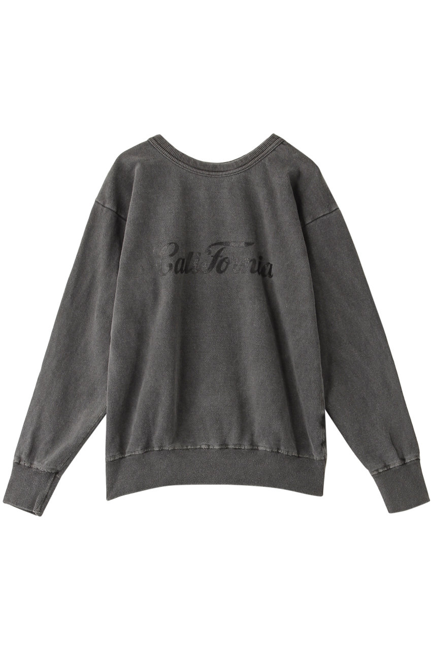 SALE 【30%OFF】 Whim Gazette ウィム ガゼット 【Mixta】長袖スウェット チャコールグレー