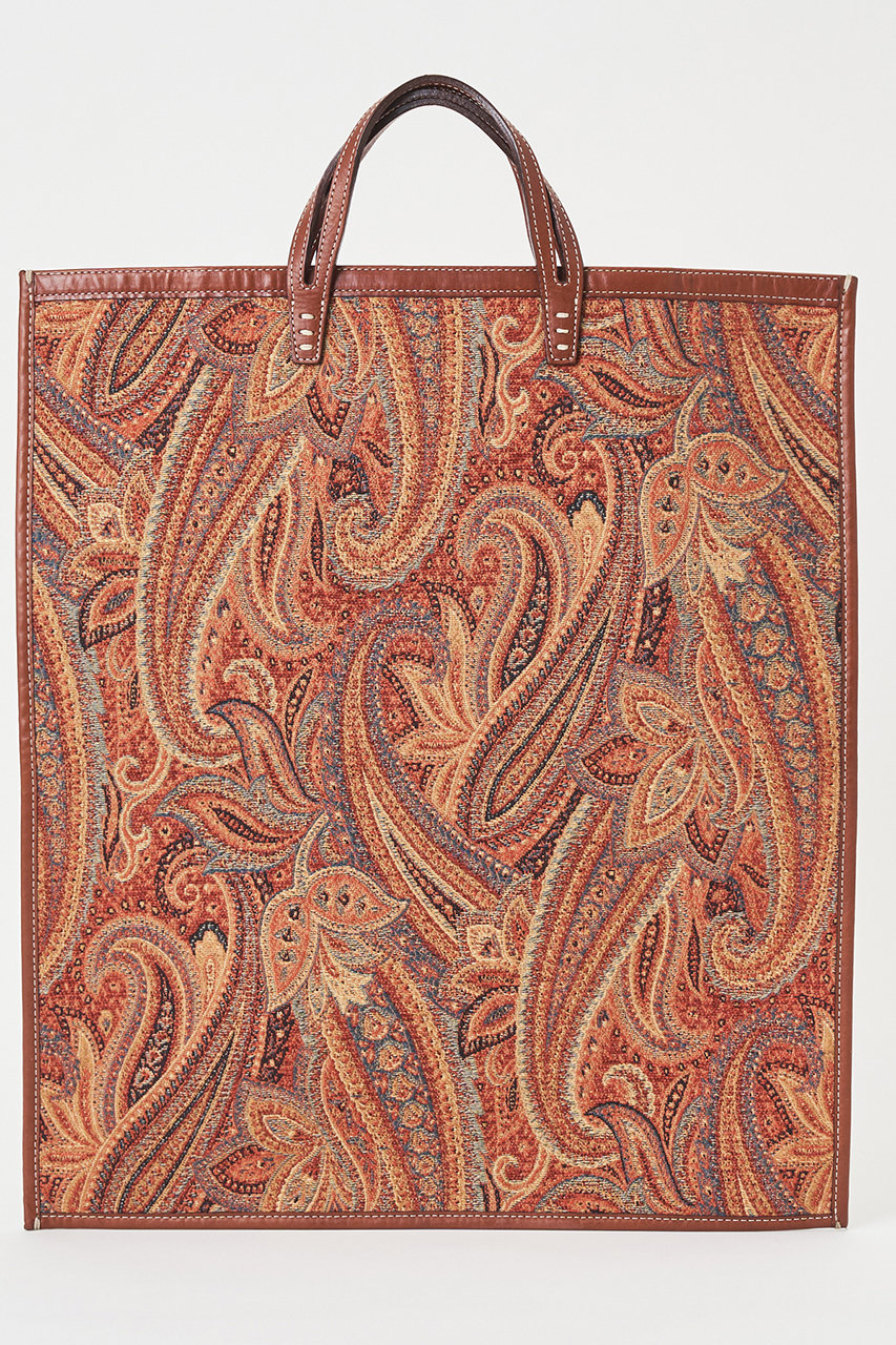 SALE 【10%OFF】 Whim Gazette ウィム ガゼット 【A VACATION】FAN PAISLEY OR オレンジ