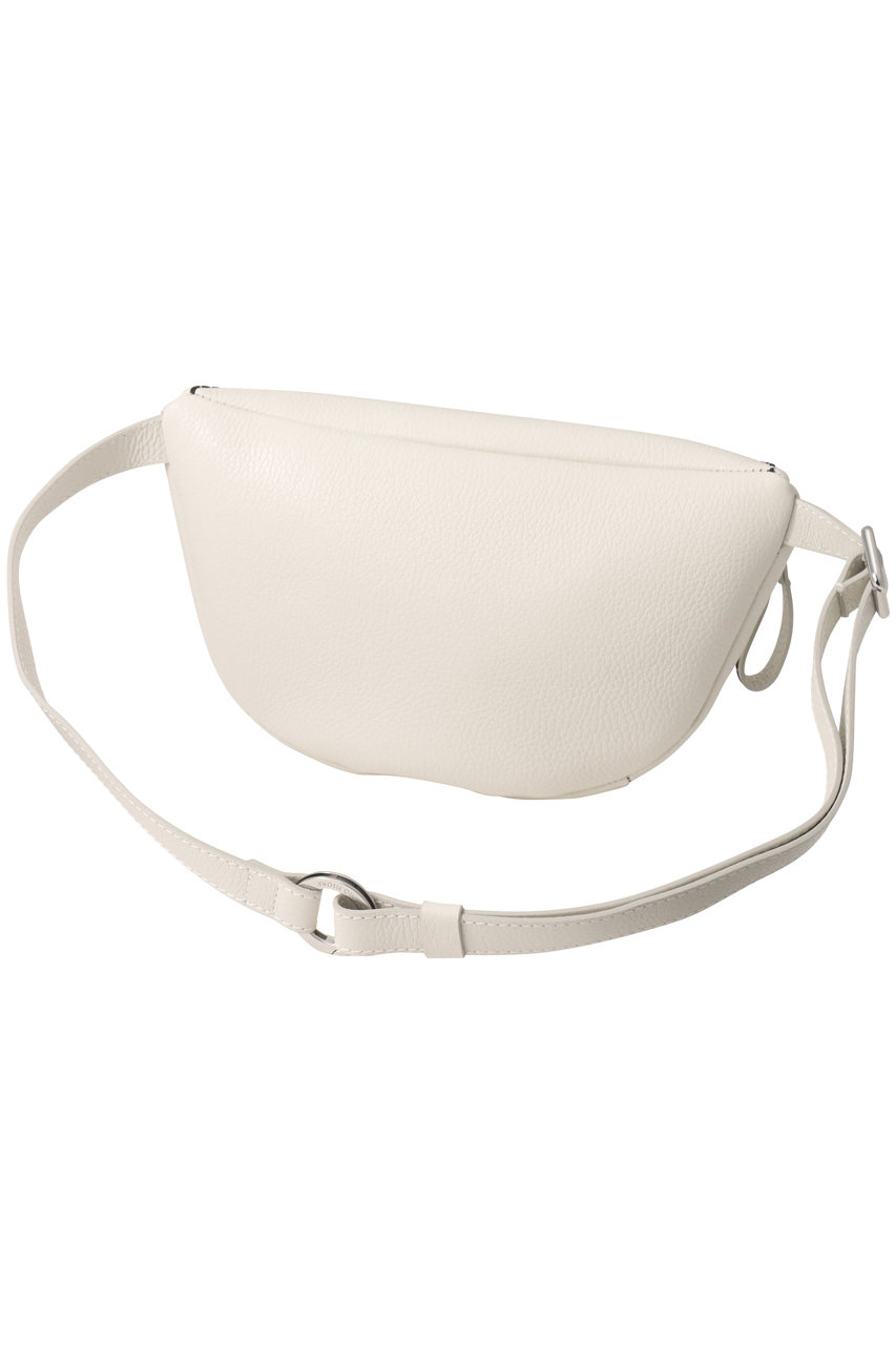 Whim Gazette ウィム ガゼット Plinio Visona レザーボディバッグ ホワイト の通販 Elleshop エル ショップ