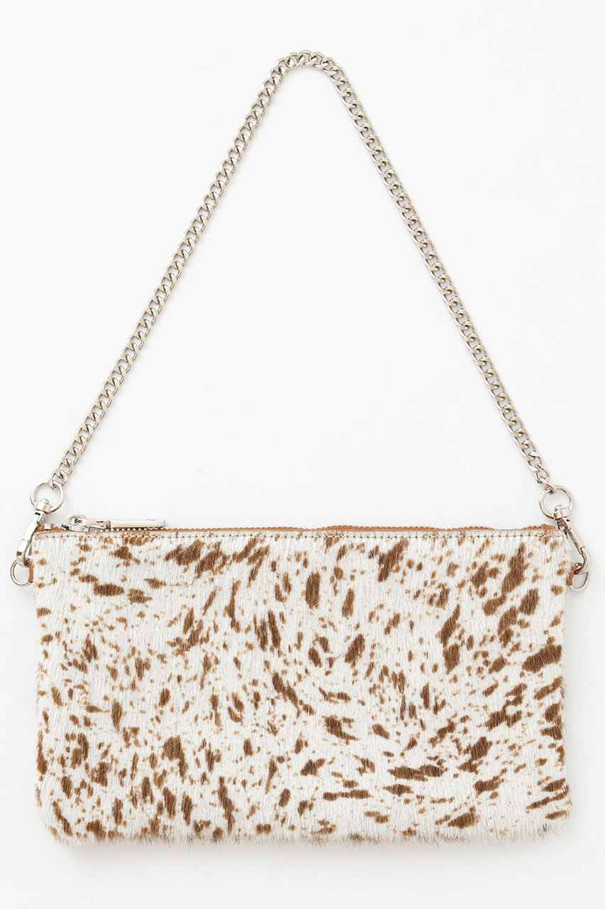 Whim Gazette ウィム ガゼット Marco Masi Seaチェーンポシェット ホワイト の通販 Elleshop エル ショップ