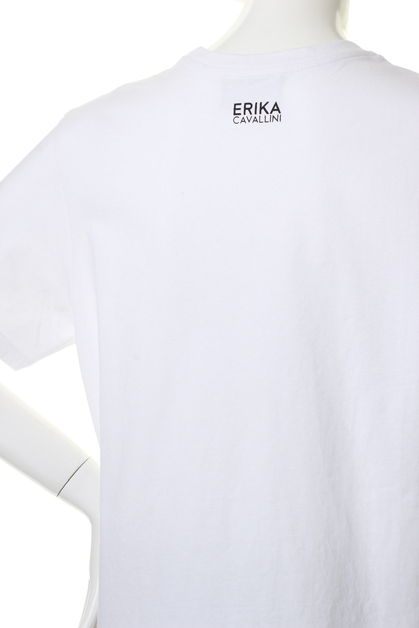 【ERIKA CAVALLINI】ロゴTシャツ