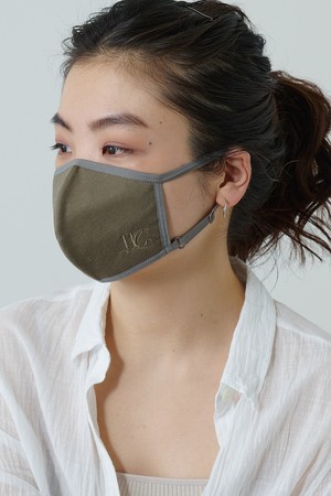 ウィム ガゼット/Whim Gazetteのエンブロイダリーウォッシャブルマスク