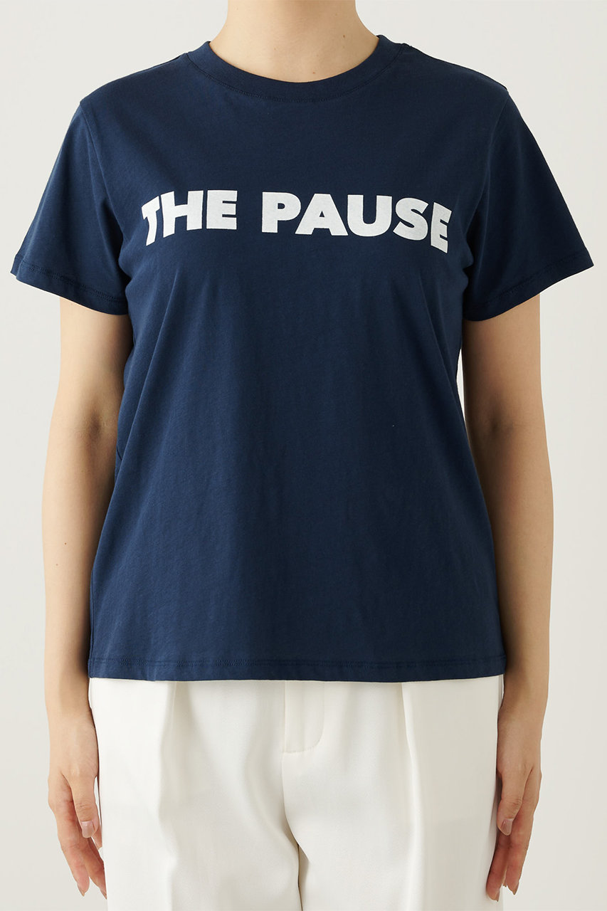ウィム ガゼット/Whim Gazetteの【THE PAUSE】THE PAUSE Tシャツ(ネイビー/72060049)