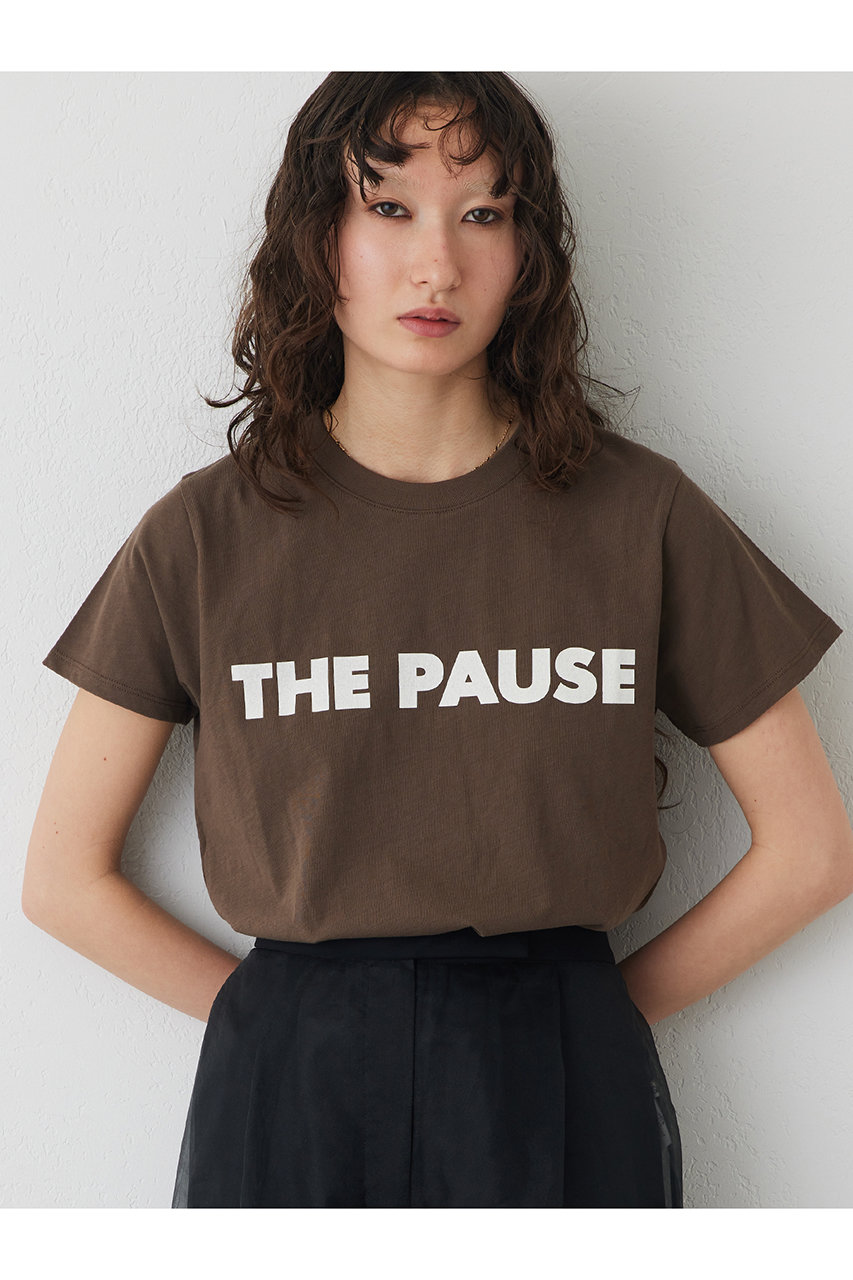 ウィム ガゼット/Whim Gazetteの【THE PAUSE】THE PAUSE Tシャツ(モカ/72060049)