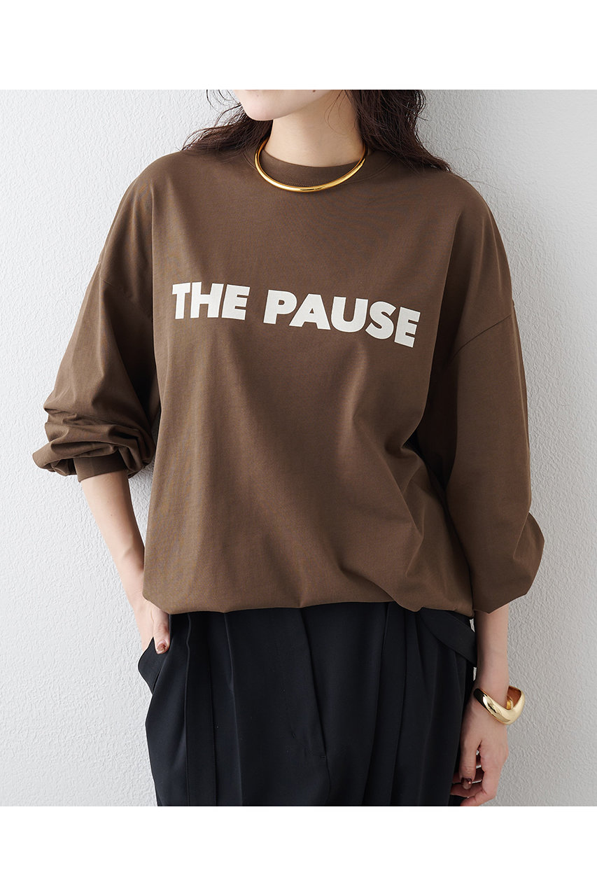 ウィム ガゼット/Whim Gazetteの【THE PAUSE】THE PAUSE ロンT(ブラウン/WGZ1022106A0008)