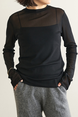 ウィム ガゼット/Whim Gazetteの【La nature linge】シアーチュールプルオーバー