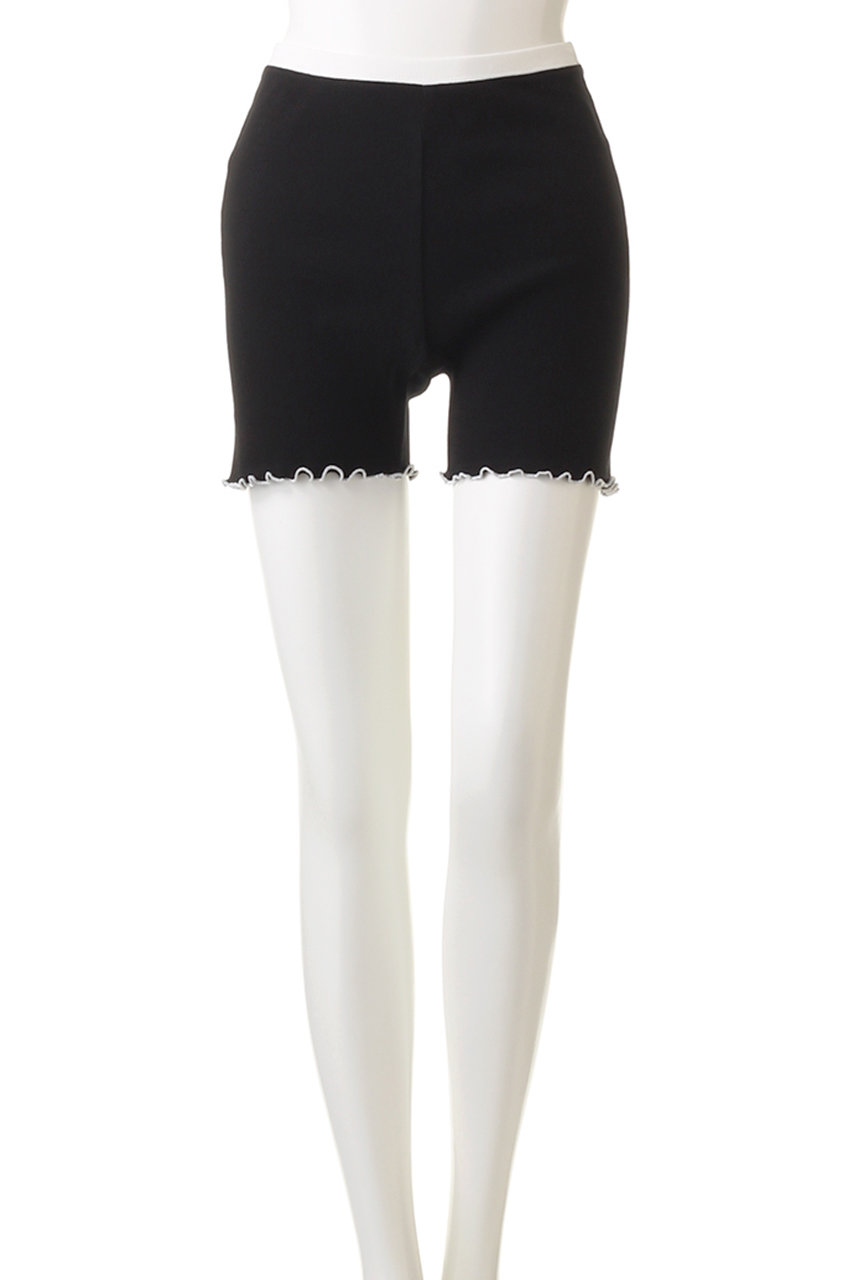 Whim Gazette(ウィム ガゼット)｜【GEMINI】リブショートパンツ  